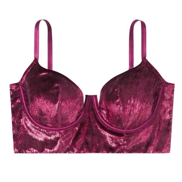 Victoria’s Secret VS Very Sexy Shimmer Velvet Bra - Picture 3 of 7